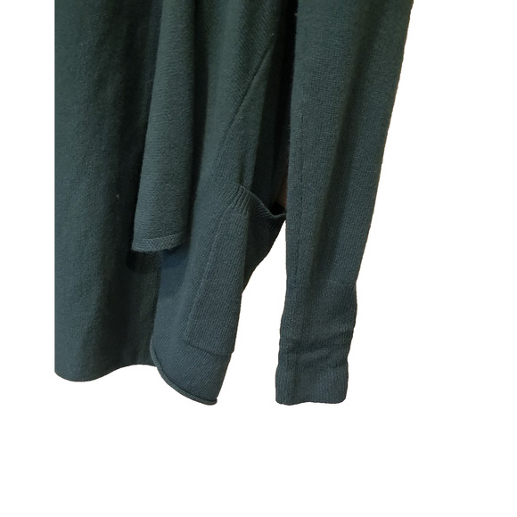 Autumn Cashmere Womens Cashmere Green Long Sleeve Open Sweater Cardigan S - Picture 3 of 7